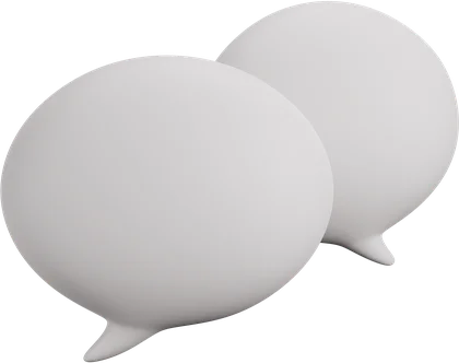 Burbujas de chat 3D